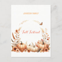 Festival de otoño de ilustracion acuático