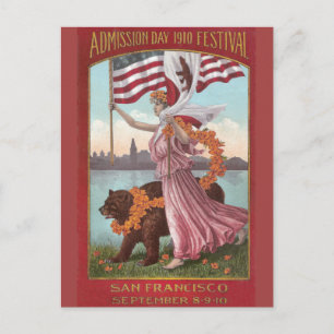 Postal Festival de San Francisco 1910