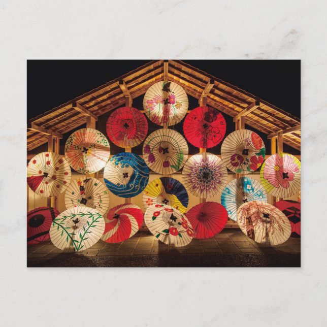 Postal "Festival de Turismo de Yamaga en Kumamoto" (山 鹿 灯 (Anverso)