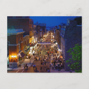 Postal Festival de Verano de Quebec Saint-Jean Postcard