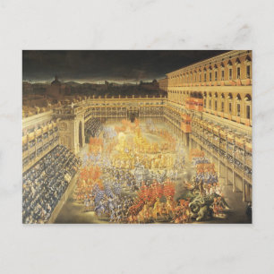 Postal Festival en honor a la Reina Christina