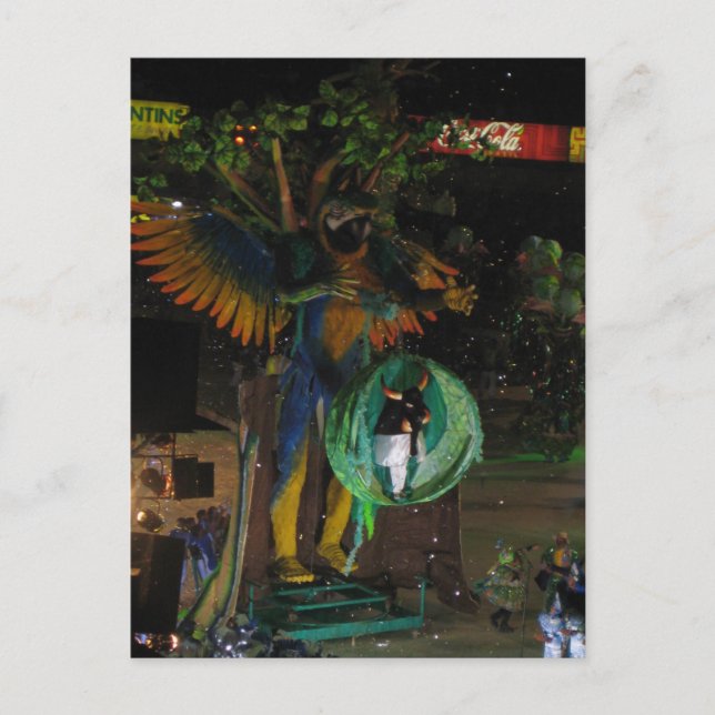 POSTAL FESTIVAL FOLK DE PARINTINTAS (Anverso)