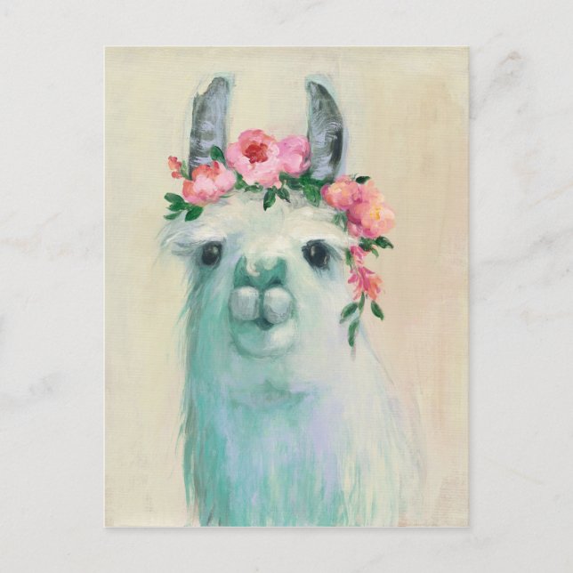 Postal Festival Llama (Anverso)