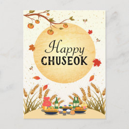 Postal Festival surcoreano de mediados de otoño de Chuseo