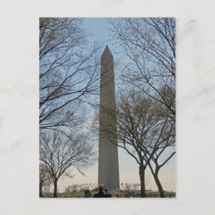 Postal Festival Washington Monument Cherry Blossom