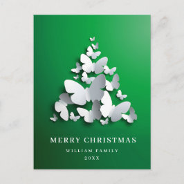 Postal Festividad de bienvenida del árbol de navidad del 