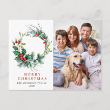 Festividad de Holly Wreath Ferry Navidad