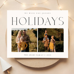 Postal Festividad de los Navidades familiares escritos a 