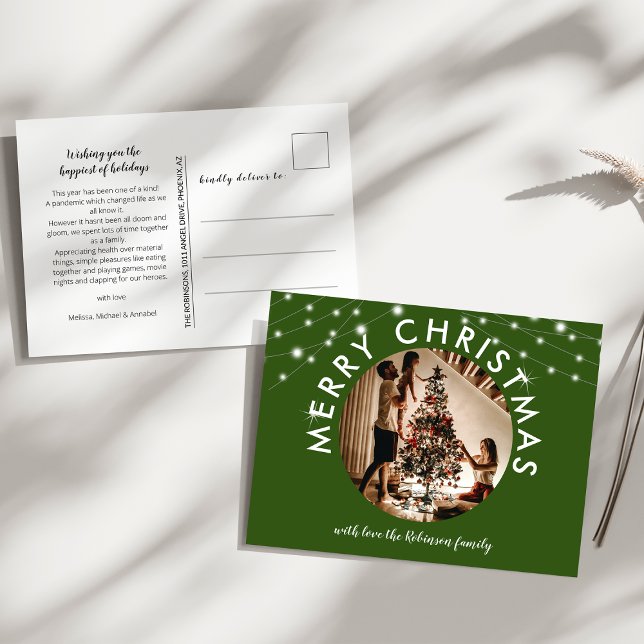 Postal Festividad de Navidades verdes (Subido por el creador)