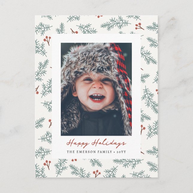 Postal Festividad moderna (Anverso)