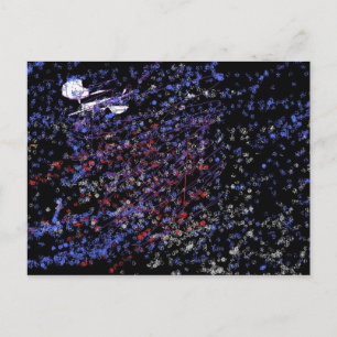 Postal "Festividad moderna"