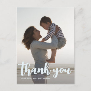 Postal Festividades de cumpleaños Niños Azules Gracias Sc