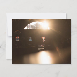 POSTAL FESTZELT FURCH HAAGER HERBSTFEST BEI ABENDSONNE