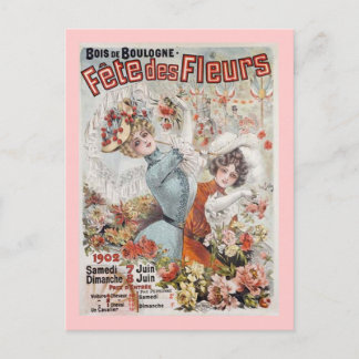 Postal Fete de Fleurs