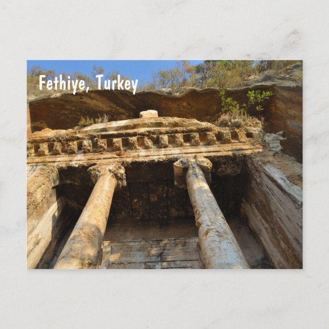 Postal Fethiye, Turquía (Anverso)