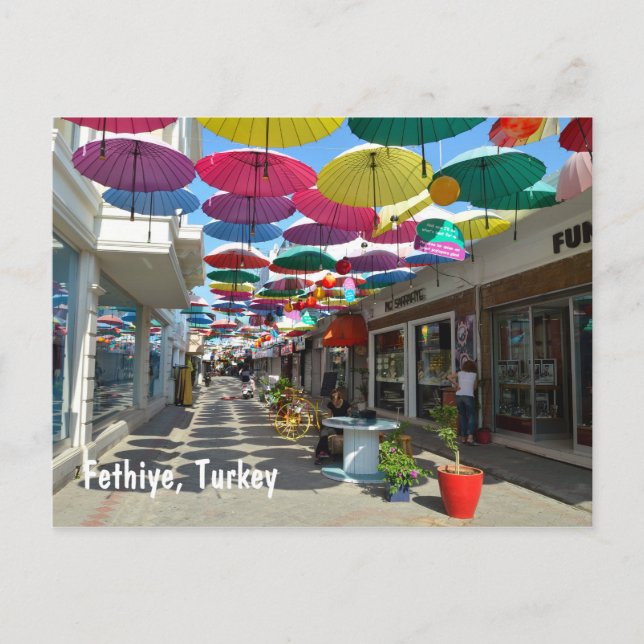 Postal Fethiye, Turquía (Anverso)