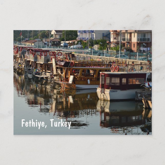 Postal Fethiye, Turquía (Anverso)