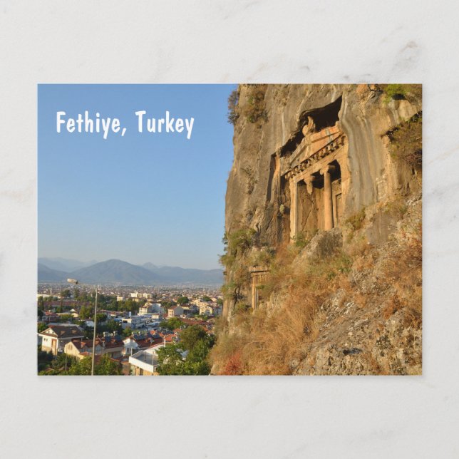 Postal Fethiye, Turquía (Anverso)