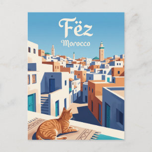 Postal Fez Marruecos