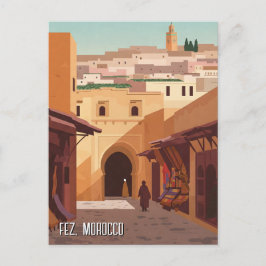 Postal Fez Morocco Travel
