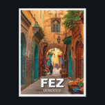 Postal Fez Morocco Travel<br><div class="desc">Fez, Marruecos, es una de las ciudades más históricas y culturalmente ricas del país, a menudo conocida como su capital espiritual e intelectual. Fundada en el siglo IX, Fez alberga la Universidad Al-Qarawiyyin, reconocida como la universidad más antigua del mundo que opera continuamente. El corazón de la ciudad es la...</div>