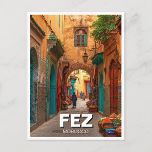 Postal Fez Morocco Travel