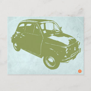 Postal Fiat 500