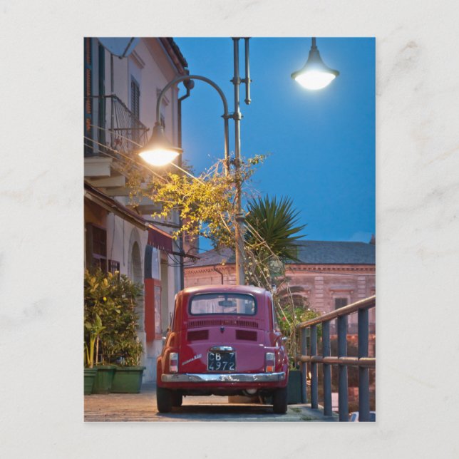 Postal Fiat 500, Cinquecento (Anverso)