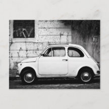 Fiat 500 en Roma, Italia