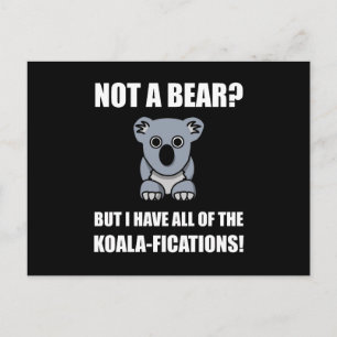 Postal Ficciones de Koala