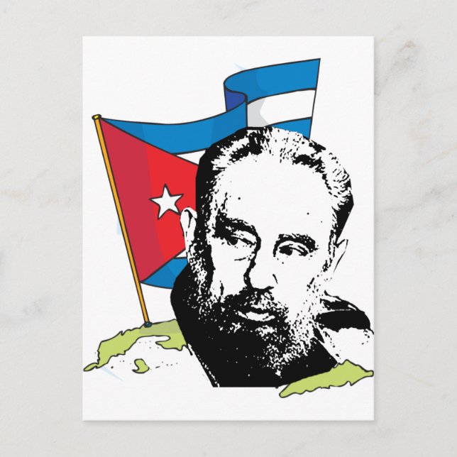 Postal Fidel Castro (Anverso)
