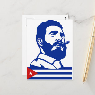 Postal Fidel Castro, Presidente, Revolución, Cuba, La Hab