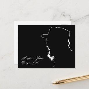 Postal Fidel Castro, Presidente, Revolución, Cuba, La Hab