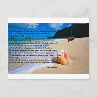 Postal Fiebre del mar cerca: Juan Masefield