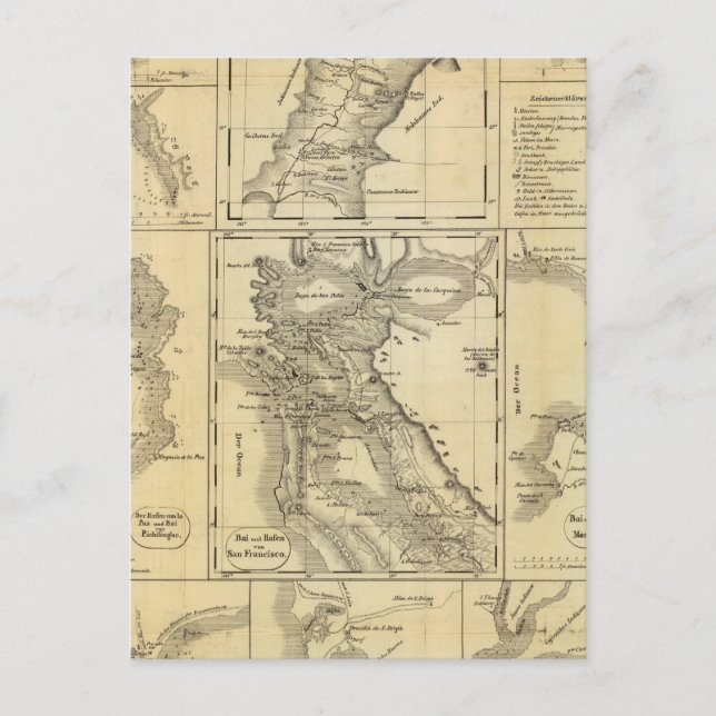 Postal Fiebre del Oro en California (Anverso)