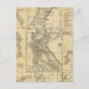 Postal Fiebre del Oro en California