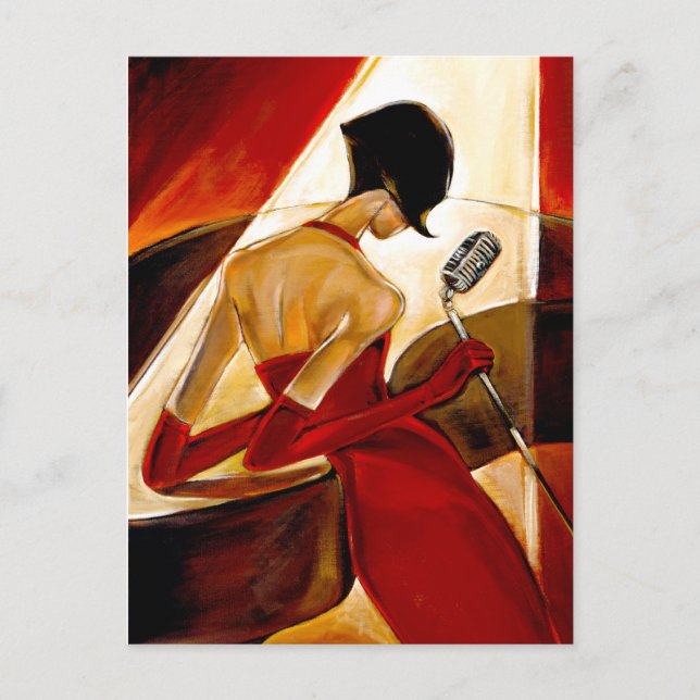 Postal Fiebre Trish Biddle (Anverso)