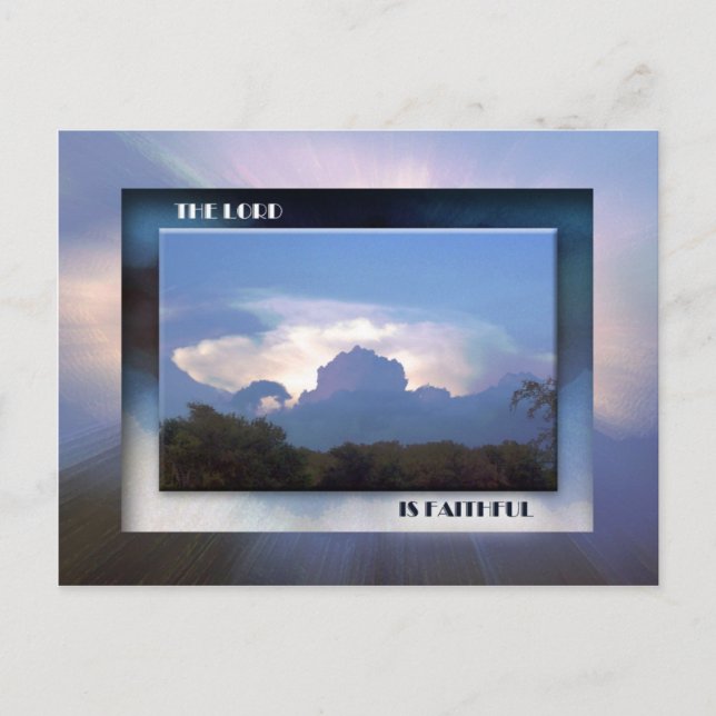 Postal Fiel a protegerte (Anverso)