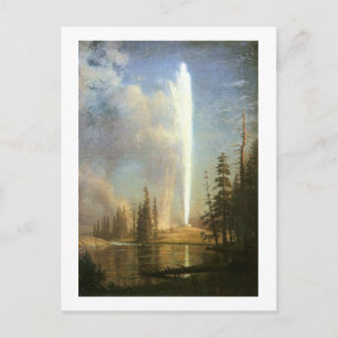 Postal Fiel vieja, Albert Bierstadt