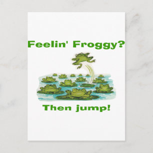 Postal fielina froggy