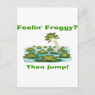 Postal fielina froggy