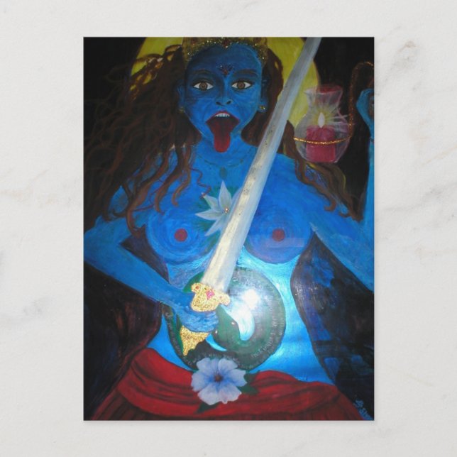 Postal fiereza de kali (Anverso)