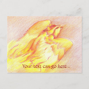 Postal Fiery Phoenix Postcard