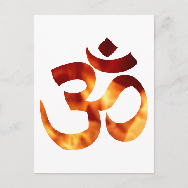 Postal Fiery Yoga Symbol (Anverso)