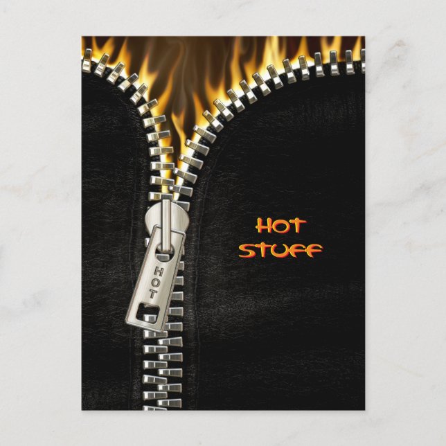 Postal Fiery Zipper (Anverso)