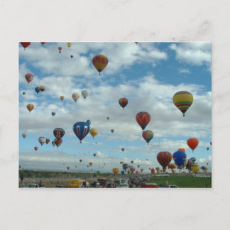 Postal Fiesta de balón