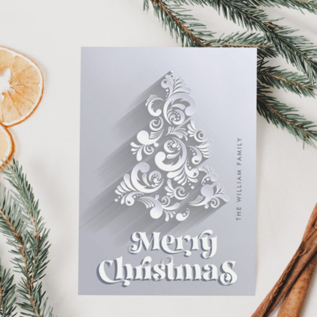 Postal Fiesta de bienvenida de árbol de navidad adorno (Subido por el creador)