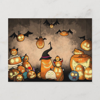 Postal Fiesta de calabaza