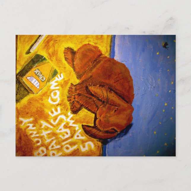 Postal fiesta de conejito (Anverso)