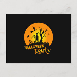 Postal Fiesta de Cumpleaños de Halloween